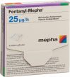 Produktbild von Fentanyl Mepha Matrixpfl 25 Mcg/h 10 Stück