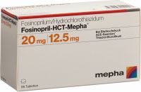 Immagine del prodotto Fosinopril-hct Mepha Tabletten 20/12.5mg 98 Stück