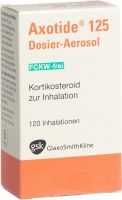 Produktbild von Axotide 125 Dosieraeros 125mcg FCKW-frei 120 Dos