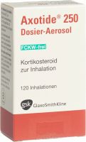 Produktbild von Axotide 250 Dosieraeros 250mcg FCKW-frei 120 Dos