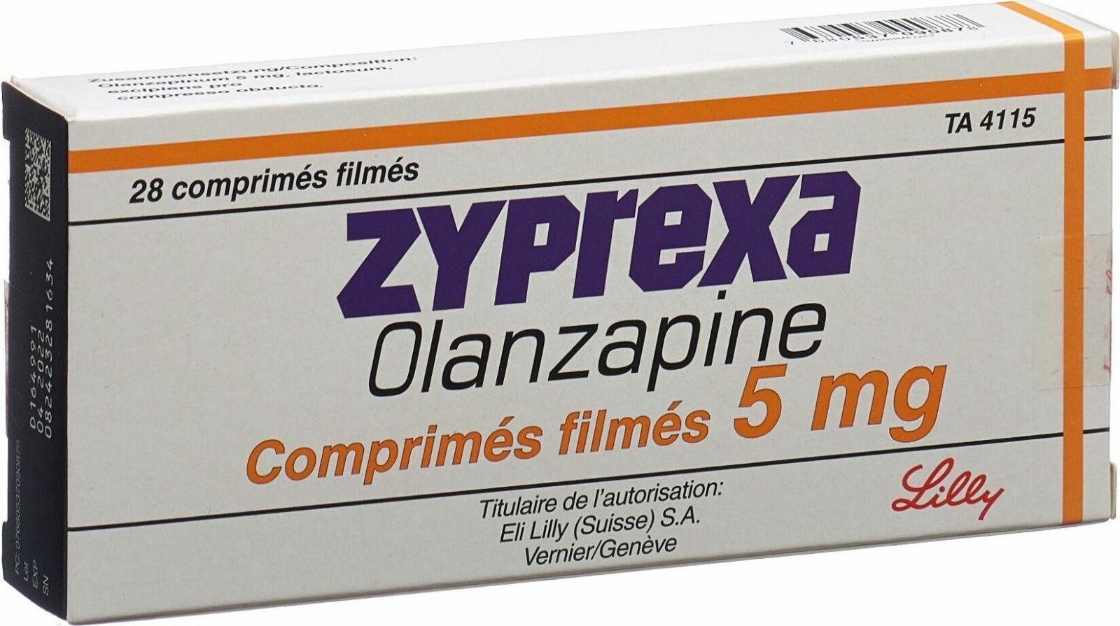 Zyprexa 5mg 28 Filmtabletten in der Adler Apotheke