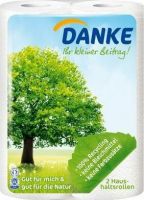 Product picture of DANKE Haushaltstücher 3 Lagen 2 Rollen