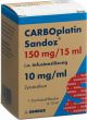 Produktbild von Carboplatin Sandoz Infusionslösung 150mg/15ml Durchstechflasche