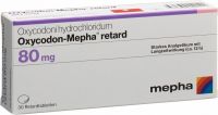 Image du produit Oxycodon Mepha Retard Tabletten 80mg 30 Stück