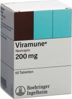 Produktbild von Viramune Tabletten 200mg 60 Stück