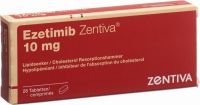 Image du produit Ezetimib Zentiva Tabletten 10mg 28 Stück