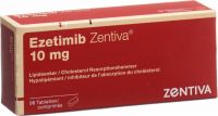 Image du produit Ezetimib Zentiva Tabletten 10mg 98 Stück