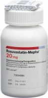 Produktbild von Rosuvastatin Mepha Lactab 20mg Dose 100 Stück