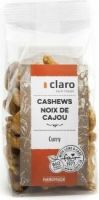 Produktbild von Claro Cashews Curry Fairtrade Bio Beutel 120g