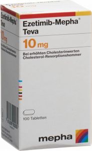 Immagine del prodotto Ezetimib Mepha Teva Tabletten 10mg Dose 100 Stück