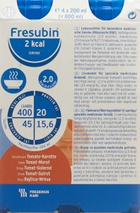 Produktbild von Fresubin 2 Kcal Drink Tomaten-Karotten 4x 200ml