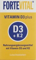 Produktbild von Fortevital Vitamin D3 Plus Lutschtabletten Dose 60g