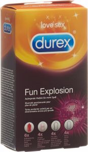 Image du produit Durex Préservatif Fun Explosion 18 pièces