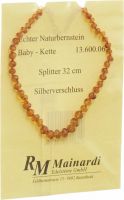 Image du produit Mainardi Bernstein Babykette Splitter 32cm Silberverschluss