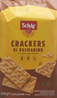 Produktbild von Schär Crackers Al Rosmarino Glutenfrei 210g