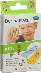 Produktbild von Dermaplast Kids Strips 2 Grössen 20 Stück