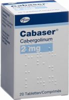 Immagine del prodotto Cabaser Tabletten 2mg Flasche 20 Stück