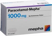 Immagine del prodotto Paracetamol Mepha Lactab 1000mg 50 Stück