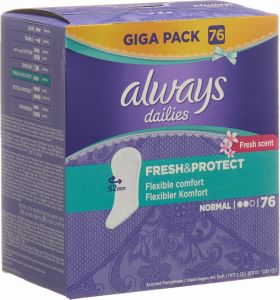 Image du produit Always panty liners Fresh & Prot Normal Giga 76 pièces
