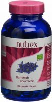 Produktbild von Nutrex Borretschoel Kapseln 500mg Bio 200 Stück