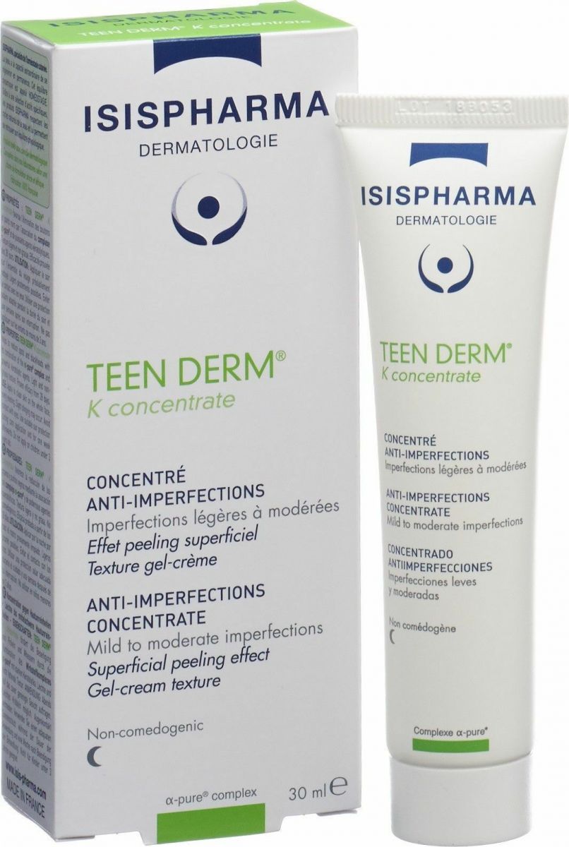 Isis Pharma Teen Derm K Concentrate Tube 30ml in der Adler Apotheke