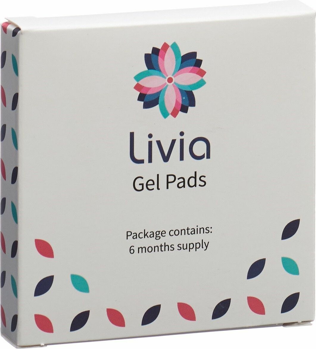 Livia GelPads 6Monatspackung 12 Stück in der Adler Apotheke