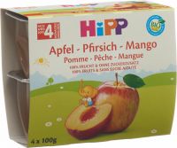 Produktbild von Hipp Fruchtpause Apfel Pfirsich Mango 4x 100g