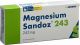 Produktbild von Magnesium Sandoz Brausetabletten 243mg (neu) Dose 40 Stück