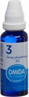 Produktbild von Omida Schüssler No3 Ferr Phos Dil D 12 Flasche 30ml