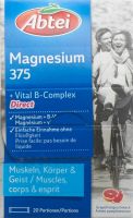 Produktbild von Abtei Magnesium 375 + Vital B-Complex Beutel 20 Stück