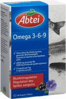 Produktbild von Abtei Omega 3-6-9 Kapseln 60 Stück
