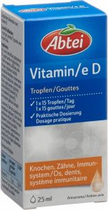 Product picture of Abtei Vitamin D Tropfen Flasche 25ml