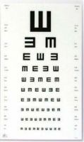 Produktbild von Oculus Sehprobentafel E/m