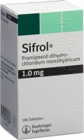 Produktbild von Sifrol Tabletten 1mg 100 Stück
