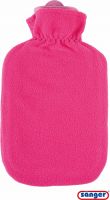 Product picture of Sänger Hot-water bottle natural rubber fleece cover 2L Candypink