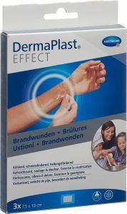Product picture of Dermaplast Effect Burns plaster size 75x100mm 3 pieces