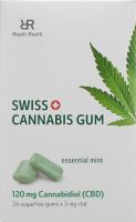 Immagine del prodotto Swiss Cannabis Gomma 120mg CBD Mint Box 24 pezzi