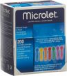 Produktbild von Microlet (pi) Lanzetten Farbig 200 Stück