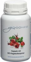 Produktbild von Goodness Bio-Hagebuttenpulver Kapseln 600mg 150 Stück