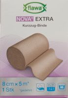 Product picture of Flawa Nova Extra Short-Stretch Bandage 8cmx5m Skin-Coloured