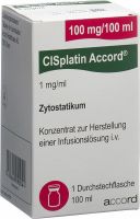Produktbild von Cisplatin Accord 100mg/100ml Durchstechflasche 100ml