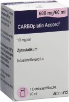 Produktbild von Carboplatin Accord 600mg/60ml Durchstechflasche 60ml