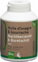 Produktbild von Bionaturis Nachtke+borretsch Kapseln 500mg 180 Stück