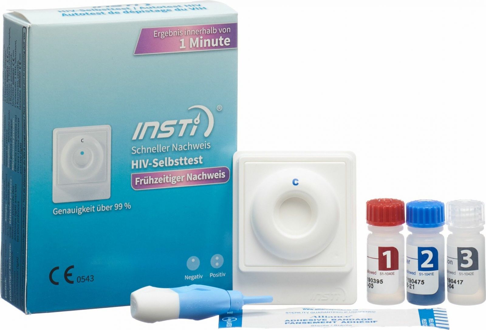 Insti HivSelbsttest in der Adler Apotheke