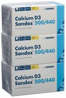 Produktbild von Calcium D3 Sandoz Pulver 500/440 Beutel 90 Stück