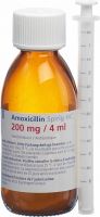 Immagine del prodotto Amoxicillin Spirig HC 200mg/4ml Pulver Suspension 100ml