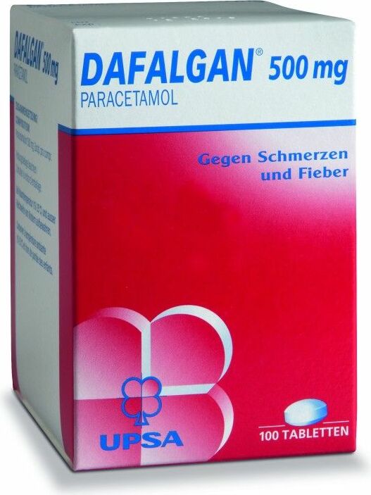 Dafalgan 500mg 100 Tabletten in der Adler Apotheke