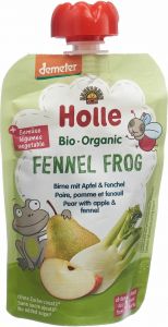 Immagine del prodotto Holle Fennel Frog Pouchy Pera Mela Finocchio 100g