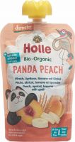 Image du produit Holle Panda Peach Pouchy Pêche Abricot Banane Epeautre 100g