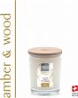 Produktbild von Essence Of Nature Scented Candle Amb & Wood 180g